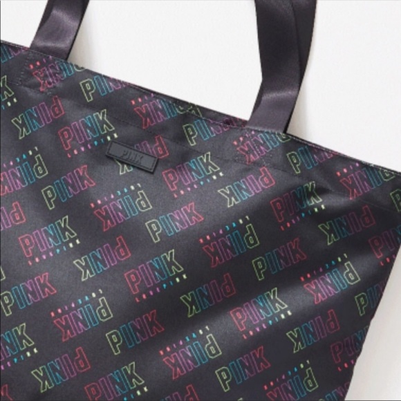 VS Rainbow Font PINK TOTE Bag - Picture 3 of 5